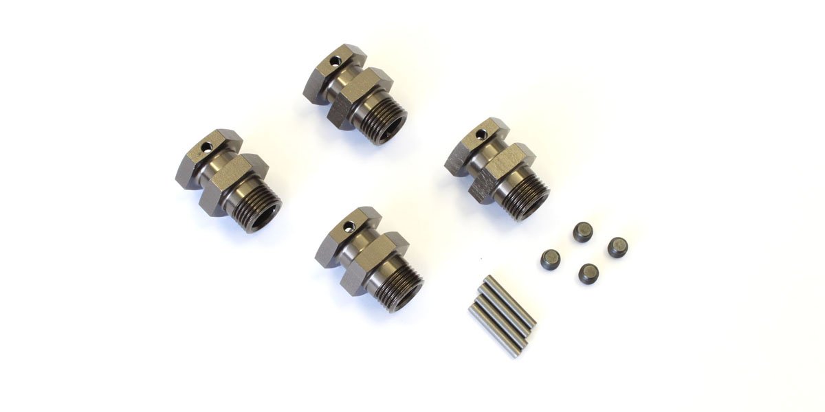 IFW328GM Wheel Hub (L/Gunmetal/ST-RR Evo/4set) IFW328GM  - KYOSHO RC